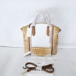 NWT Brahmin DUNE ALAMOSA Large Duxbury w/Veronica Wallet